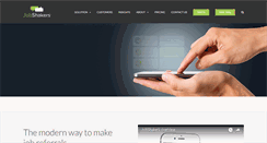 Desktop Screenshot of jobshakers.com