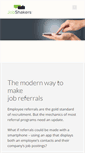 Mobile Screenshot of jobshakers.com